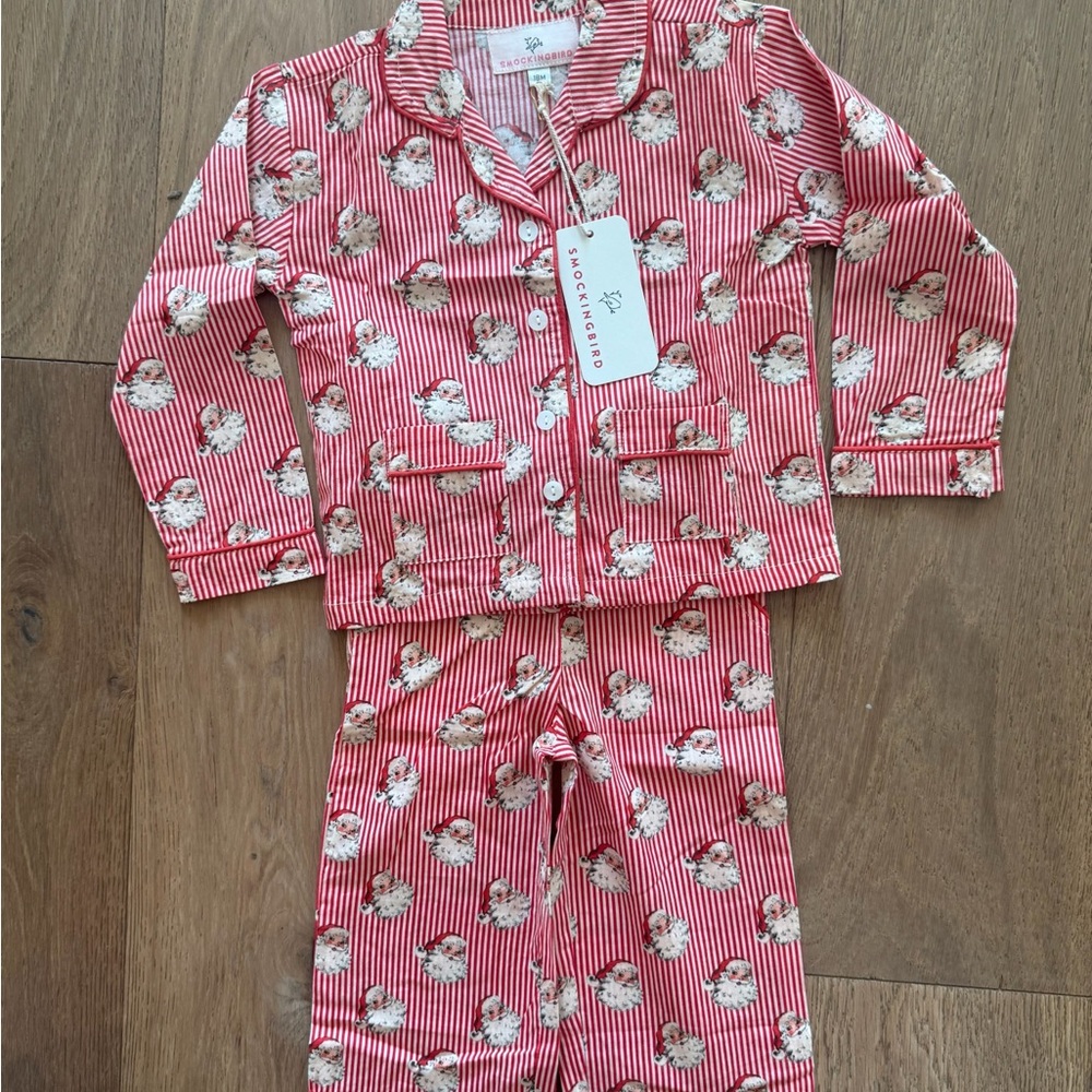 NWT - 18m Santa Pajamas